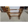 Image 2 : Wooden Quilt Rack with Heart Cutout Details and Four Horizontal Rungs