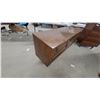 Image 3 : Mid-Century Modern Wooden Dresser with Nine Drawers 30 x 72 x 18" and Matching Chest of Drawers 41