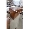 Image 7 : Mid-Century Modern Wooden Dresser with Nine Drawers 30 x 72 x 18" and Matching Chest of Drawers 41