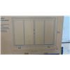 Image 3 : Style Selections Flat Panel Fireplace Screen with Sliding Mesh Doors, 38.9 x 30.9 x 7.8"