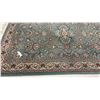 Image 3 : Persian-Style Floral Area Rug in Sage Green, Burgundy, and Cream with Fringe, 65 x 94" - Needs