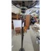 Image 3 : Chrome Torchiere Floor Lamp with Glass Accent Rings and Reflective Bowl Shade