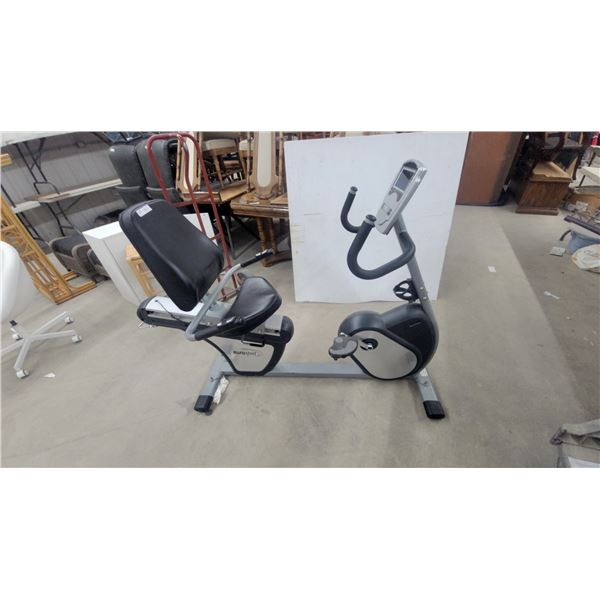 Euro Sport rk50 Recumbent Exercise Bike with Digital Console and Heart Rate Sensors