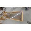 Image 4 : Rattan and Glass Coffee Table with Two Matching Side Tables 1 End Table Missing Glass in Picture