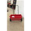 Image 1 : EarthWay Ev-N-Spred Walk-Behind Drop Spreader with Red Hopper