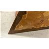 Image 7 : Forestville Regulator Wall Clock with Pendulum and Inlaid Triangular Accent Table, 18 1/2 x 18 x