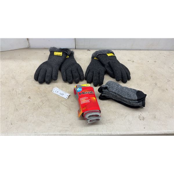 Jokasafe Jokapolar PVC-Coated Thermal Work Gloves Size 12 and Ultimate Heat Socks and More