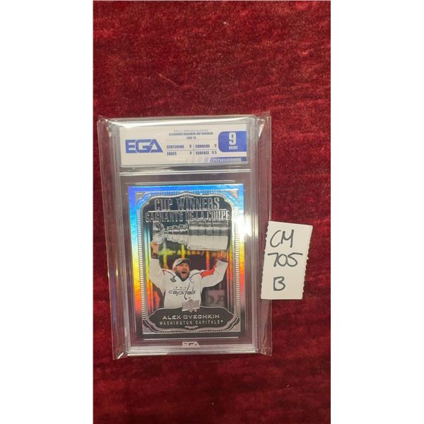 Graded Alex Ovechkin Washington Capitals Card