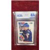 Image 2 : Graded Signed Ed Olczyk Winnipeg Jets Card