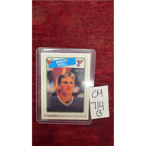 Brett Hull St. Louis Blues Card