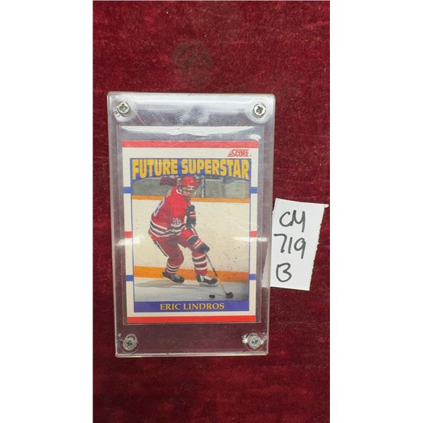 Eric Lindros Rookie Card