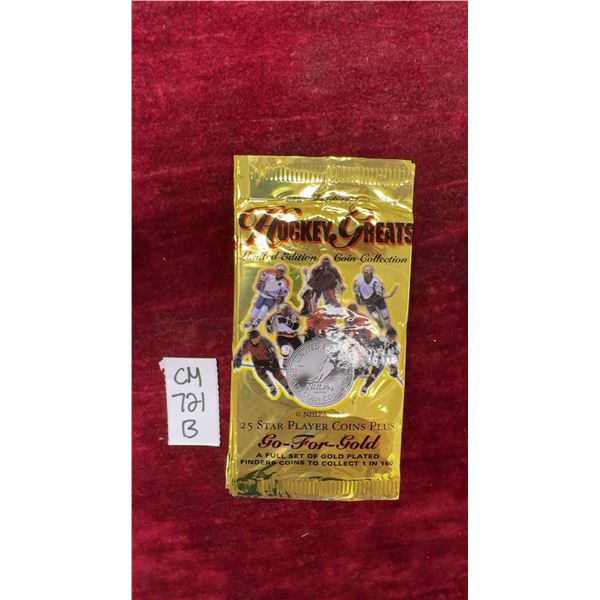 5 Hockey Greats Coin Collection Packs