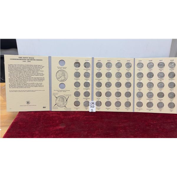 1999-2008 US 50 State Commemorative Quarters