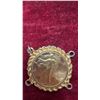 Image 2 : Gold Plated Silver Coin