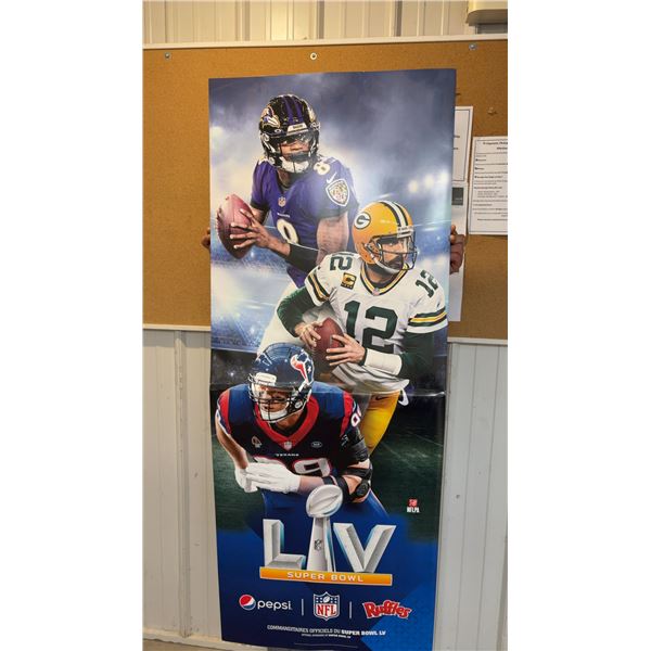 Pepsi Ruffles Supper Bowl LIV Retail Store Display- 5Feet