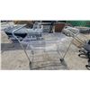 Image 1 : Stainless Wire Shelving Unit on Casters, Three-Tier44 x 54 x 23"