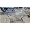 Image 2 : Stainless Wire Shelving Unit on Casters, Three-Tier44 x 54 x 23"