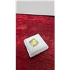 Image 5 : 13.7-Carat Natural Lemon Amethyst Gemstone, Untreated Princess Cut, 15mm X 15mm