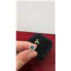 Image 5 : 14K Gold Plated 0.6 Carat Each Sapphire Blue Simulated Diamond Cubic Zirconia Halo Stud Earrings