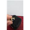 Image 6 : 14K Gold Plated 0.6 Carat Each Sapphire Blue Simulated Diamond Cubic Zirconia Halo Stud Earrings