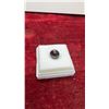 Image 2 : 11.4 Carat Natural Untreated Star Ruby Round Cabochon Gemstone, 10.9 x 10.9 Millimeters