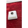 Image 5 : 11.4 Carat Natural Untreated Star Ruby Round Cabochon Gemstone, 10.9 x 10.9 Millimeters