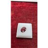 Image 4 : 6.5-Carat Natural Untreated Garnet Gemstone, Oval Cut, 12mm X 16.2mm