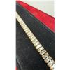 Image 4 : 18K Gold-Plated 5mm Emerald-Cut Simulated Diamond Cubic Zirconia Tennis Bracelet, 6 3/4" to 7 3/4"