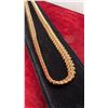 Image 2 : 18K Gold-Plated 8.0mm Serpentine Necklace, 23" Long