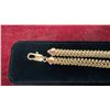 Image 4 : 18K Gold-Plated 8.0mm Serpentine Necklace, 23" Long