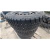 Image 2 : Set of Four Goodyear WinterCommand 205/60R15 Winter Tires on Steel Wheels