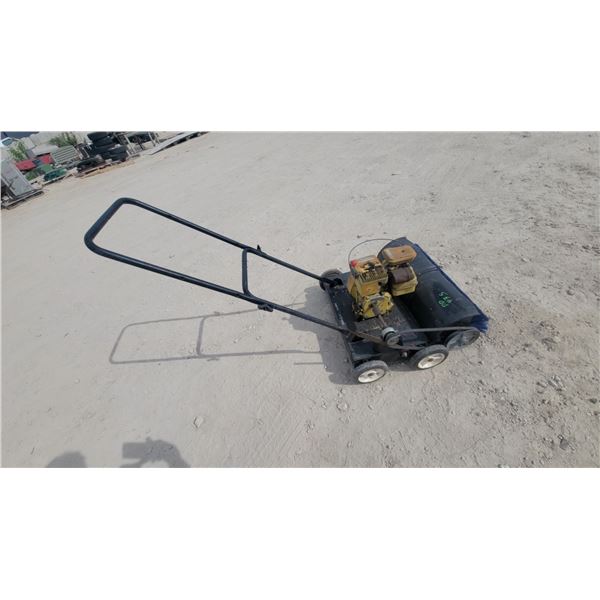 Walk-Behind3 H.P. Gas-Powered Power Sweeper with 26" Rotating Blue Brush