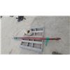 Image 2 : Bundle of Metal Scaffolding Cross Braces, Bucket with, and Pins