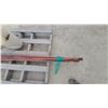 Image 3 : Bundle of Metal Scaffolding Cross Braces, Bucket with, and Pins
