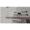 Image 5 : Bundle of Metal Scaffolding Cross Braces, Bucket with, and Pins