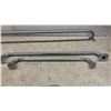 Image 3 : 5 Assorted Safety Grab Bars with Knurled Grips, Lengths 16 1/2" to 48"