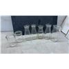 Image 5 : Vintage Clear Glass Canning Jars, Borden's and Silver Blume Milk Bottles, and More