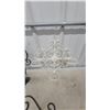 Image 3 : Black Wrought Iron Wall Candle Sconce, Towel Rack, and White Scrollwork Decor