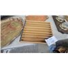 Image 2 : Wooden Alphabetical Slide Sorting Trays, Florentine Decorative Trays, and Weather Station