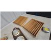 Image 3 : Wooden Alphabetical Slide Sorting Trays, Florentine Decorative Trays, and Weather Station