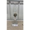 Image 1 : Oil Kerosene Lamp & Chimney Made in Austria Model #255- 16.5" Tall