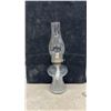 Image 2 : Oil Kerosene Lamp & Chimney Made in Austria Model #255- 16.5" Tall