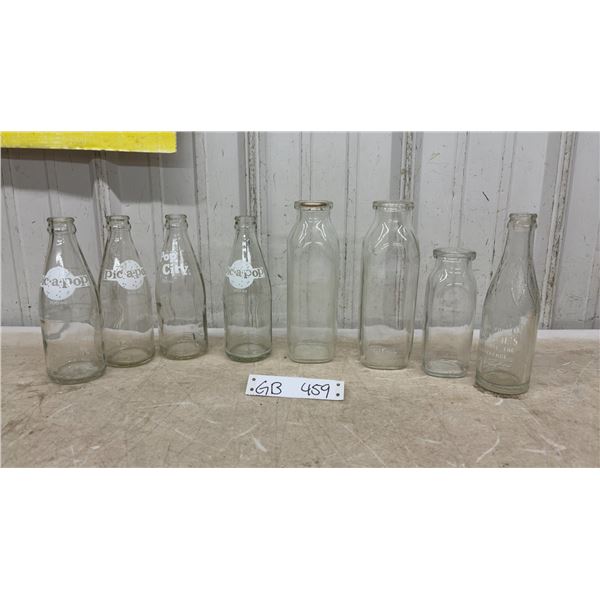 Vintage Glass Bottles: Pic A Pop, Pop City Toronto, Pachals Beverage Yorton Sask, and More
