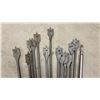 Image 9 : Antique Pick Mattock Head, Wooden Fore Plane, Spade Bits, and More