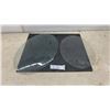 Image 1 : Pair of Convex Oval Glass, 16 x 12 & 19 1/2 x 13 1/2