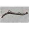 Image 2 : Antique Wooden Horse Hames with Metal Rings and Leather Horse Bridle with Metal Bit