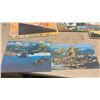 Image 4 : Vintage Transportation Art Collection Including 1935 Peugeot Poster, Kaiser Sign, and More, Largest