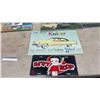 Image 7 : Vintage Transportation Art Collection Including 1935 Peugeot Poster, Kaiser Sign, and More, Largest