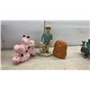 Image 6 : Vintage Ceramic Baby Planters, Valarte Portugal Landscape Vase, Figurines, and More