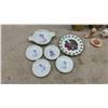 Image 3 : Manitoba Centennial 1870-1970 "The Spirit of '70" Commemorative Plates, Salt, Pepper Shakers and